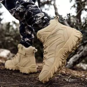 남성 워커 미군 해병대 택티컬부츠 전술화 콤벳부츠 남자 미끄럼방지 군용 신발