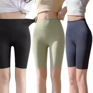 [미미캐츠]미미캐츠 하이웨스트 프리커팅 여성 5부 레깅스 속바지 1매 P-8205