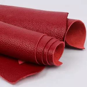 인조가죽시트지 가죽 수선패치 진한 빨간색 야채 DIY 벨트 지갑 가방 수제 공예 곡물 쇠가죽 패브릭