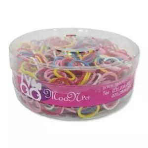 강아지 고양이 문펫 일제 고무줄 통