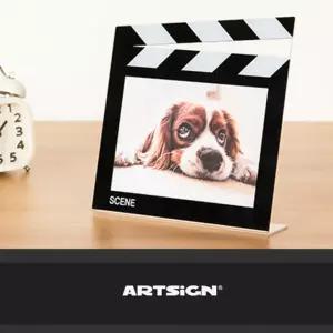 아트싸인 무비 슬레이트 액자 쇼케이스 프레임