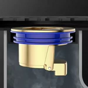 싹제로 악취 벌레차단 배구수 하수구 트랩 2p (황동)