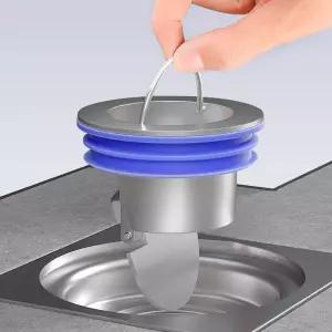 싹제로 악취 벌레차단 배구수 하수구 트랩 2p(실버)