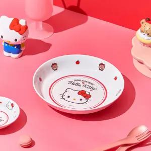 헬로키티 원형 접시