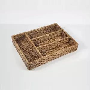 뉴 스푼 라탄 바스켓