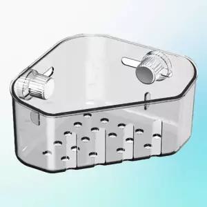 빨판 트레이 컵건조 부착 바스켓 다용도 개수대 선반