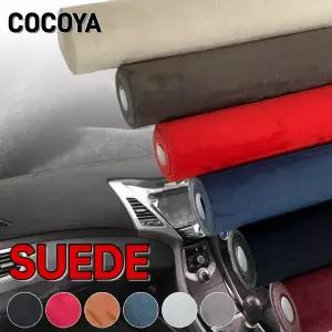 인조가죽시트지 가죽 수선패치  자가 접착 스웨이드 원단 스트레치 마이크로파이버 자동차 내부 장식 작업