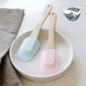 [하프클럽/브이와이]실리콘 미니 주걱 주방용 이유식 스파출라 스푼