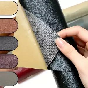 인조가죽시트지 가죽 수선패치  PU 패치 스티커 자가 접착 소파 가방 시트 수리 DIY 가구 리퍼비시 패브릭
