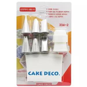 케 모양 깍지 V컷 케익데코 짤주머니 깍지팁 대형셋 앙금 아이싱