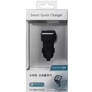 징가로 스마트 차량 시거잭 퀵차지 고속 급속 충전기 핸드폰 자동차