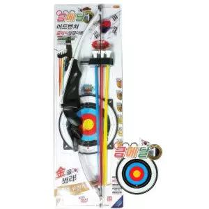 금메달 흡착식 클래식 양궁 화살쏘기 다트 장난감 실내놀이 집콕