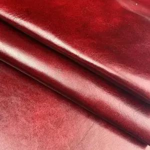 인조가죽시트지 가죽 수선패치 첫 번째 겹 소가죽 레트로 복고풍 엔틱 왁스 변색 소파 시트 침대 옆 버건디