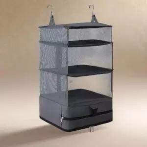 문걸이수납함 접이식 걸이형 수납함 옷정리 매직 압축파우치 여행용
