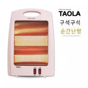 타올라 겨울 거실 난방 난로 석영관 전기히터 842 화장실 전기난로