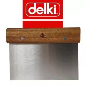 스키바 델키 우든 손잡이 사각 판 스끼바