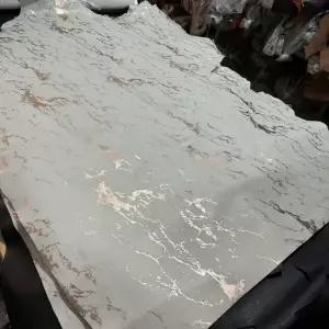 인조가죽시트지 가죽 수선패치 금빛 반짝임 효과 산 천연 풀그레인 소가죽 약 1.4mm 두께 질감의