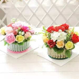 VCO 로즈 플라워 케익 용돈박스 (30) 어버이날 선물