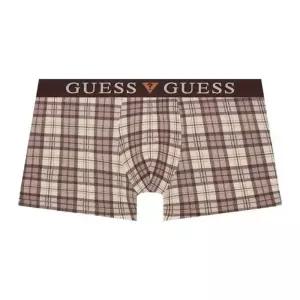 [백화점 정품] 게스 언더웨어 브라운체크 남성드로즈[GEMDR931BR]