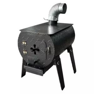 캠핑 화목난로 연소기 무쇠 주물 아궁이 화로 장작 스토브 펠렛공급기