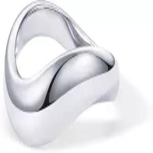 파보이 14K 골드 도금 웨이브 스태커블 여성용 반지 트위스트 밴드 섬세한 영원