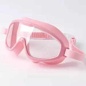 클리어 물안경 실리콘 핑크 고글 와이드 DWFK8Q6D