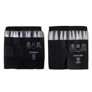 [생활] 행거 커버 옷걸이 블랙 옷장 보호 커버형