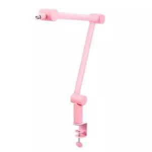 방송 스탠드 마이크암 홀더 클램프 자바라 고정 거치대 탁상용 암