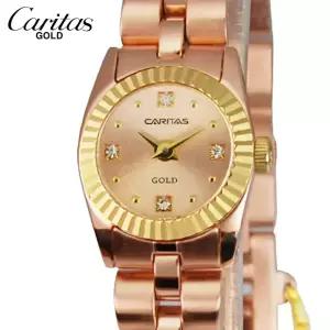 카리타스 고품격 18K 로즈 골드 여성 선물 명품 예물 고급 팔찌 손목 금 시계 / C12000RRF