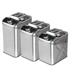 연료통 스텐 기름통 차박 주유통 휘발유통 말통 용기함