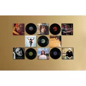 레코드 벽장식 벽면 인테리어 lp판 복고 상품 라이브바 카페 아날로그 디스플레이