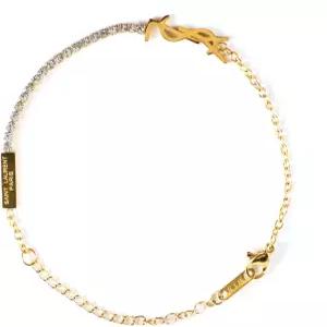 우아한 18K 골드 도금 고급 체인 팔찌와 섬세한 매력 미니멀리스트 조절 가능한 링크 럭셔리 여성용 주얼리