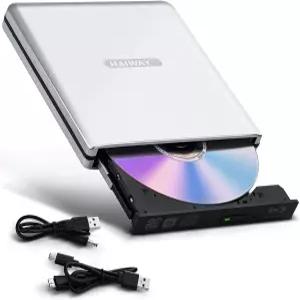 하이웨이 알루미늄 외장 블루레이 드라이브 25G 디스크 읽기/쓰기 블러레이 지원 USB 3.0 및 Type-C 휴대용