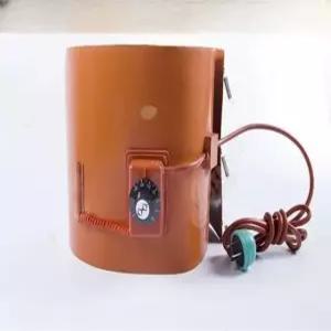 고무 드럼통 원통 전기 히팅벨트 동파방지 온열기 실리콘 오일 히터