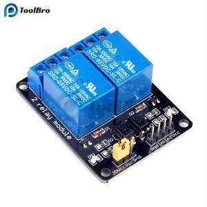 DC 3V 5V 24V 2 채널 릴레이 모듈(옵토커플러 출력 포함) Arduino AVR TTL 로직용 웨이 모듈