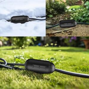 실외 연장 케이블 안전 커버, 방수 밀봉 및 내후성 전기 연결 상자 실내 소켓