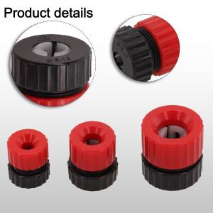 3pcs 드릴 스토퍼 칼라 조정 가능한 링 샤프트 비트 깊이 정지 3-13mm 포지셔너 홀 가이드 목공 도구