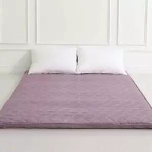 더크린 접이식 3단매트리스 민무늬 S싱글 핑크 이불