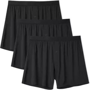 데이비드 아치 울트라 소프트 모달 속옷 남성 복서 반바지 루즈 통기성 팩용