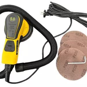 광택기 자동차 왁싱 폴리싱 유막제거 전기 궤도 샌더 메탈 그라인더 기계 목공 기본 코너 도구 휴대용 폴리