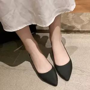 인기상품 가벼운 여자 슈즈 여행 신발 데일리 젤리 플렛 봄신발 [W6118FF_260331]