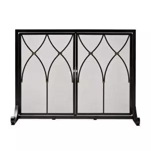 안전 파티션 난로 울타리 스토브 가드 메탈 벽난로 보호 펜스 캠핑용 인테리어