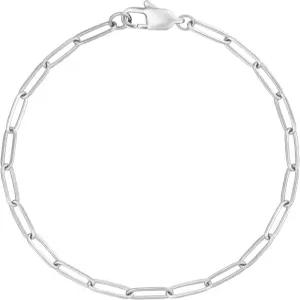 보하이잔 14K 골드 도금 페이퍼클립 다인티 링크 체인 조절 가능한 팔찌 여성용 주얼리 선물