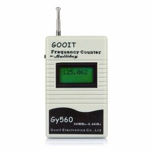 미니 GOOIT GY560 휴대용 주파수 카운터, 양방향 라디오 -5R, 50Mhz - 2.4Ghz