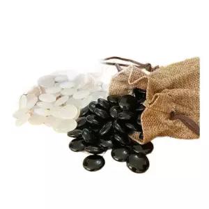 선물용 바둑알 고급 검정돌 천연석 바둑돌 오목알 흑돌 바둑용품 표준