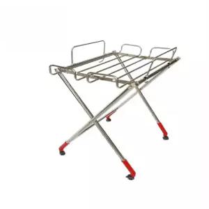 접이식 욕조스탠드 아기 캐스터 테이블 선반 배수관 워시 받침대