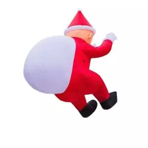 산타클로스 풍선 대형 크리스마스 야외 포토존 장식 소품 인형 벌룬 디스플레이