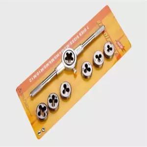 나사산 탭다이스세트 드릴 키트 카센타 태핑공구 파이프 핸들 렌치