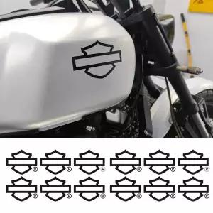 자동차휠캡 바이크 오토바이 할리 데이비슨 스티커 연료 탱크 헬멧 범용 데칼 데이비슨을 위한 맞춤형 반사