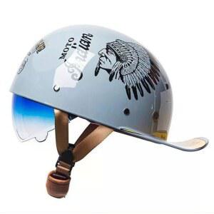 개성있는 오토바이 헬멧 전기 야구 스쿠터 005 2 2 M 모자형 하프헬멧